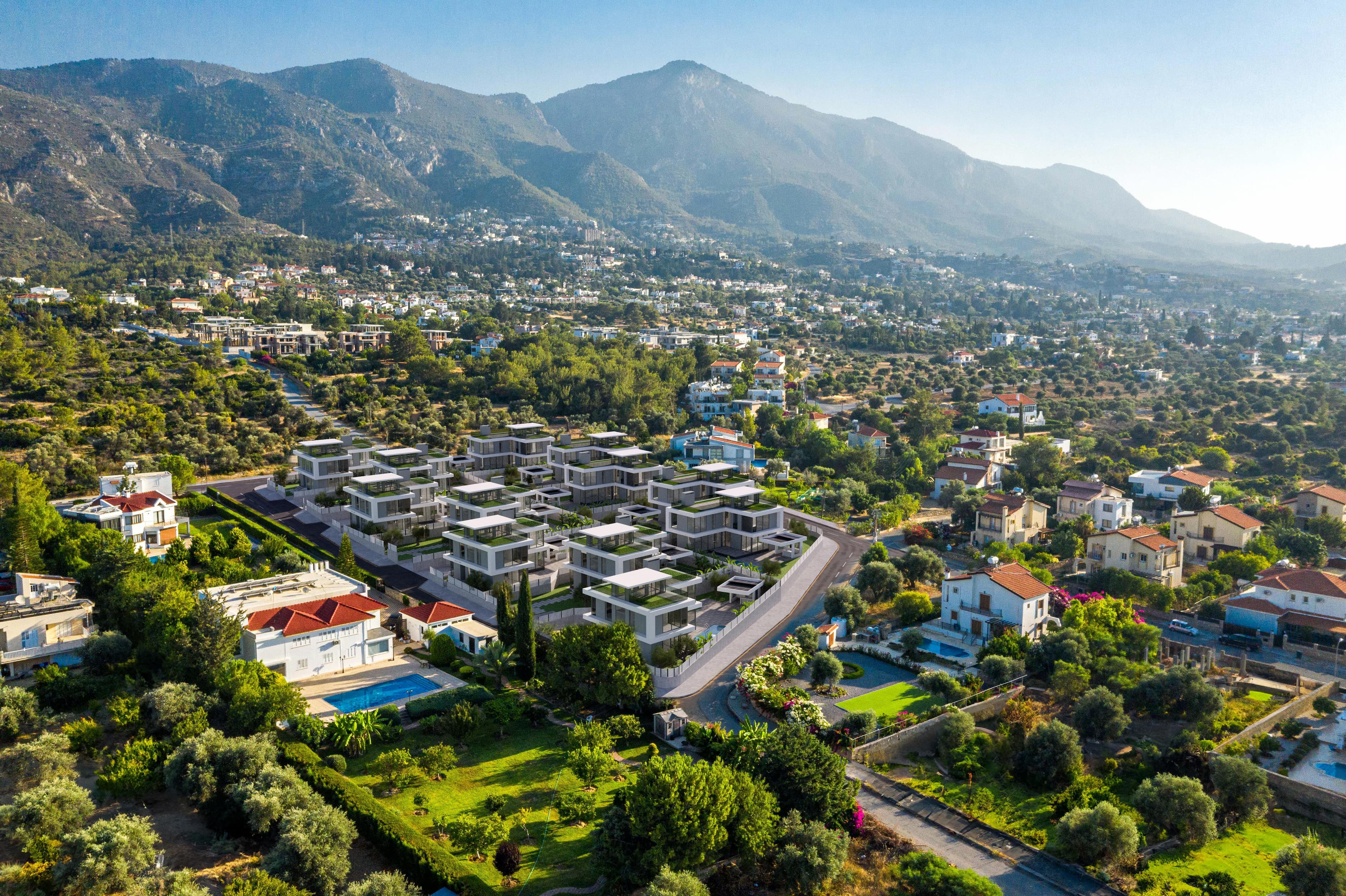 Tulipa Cypria Villas Top View